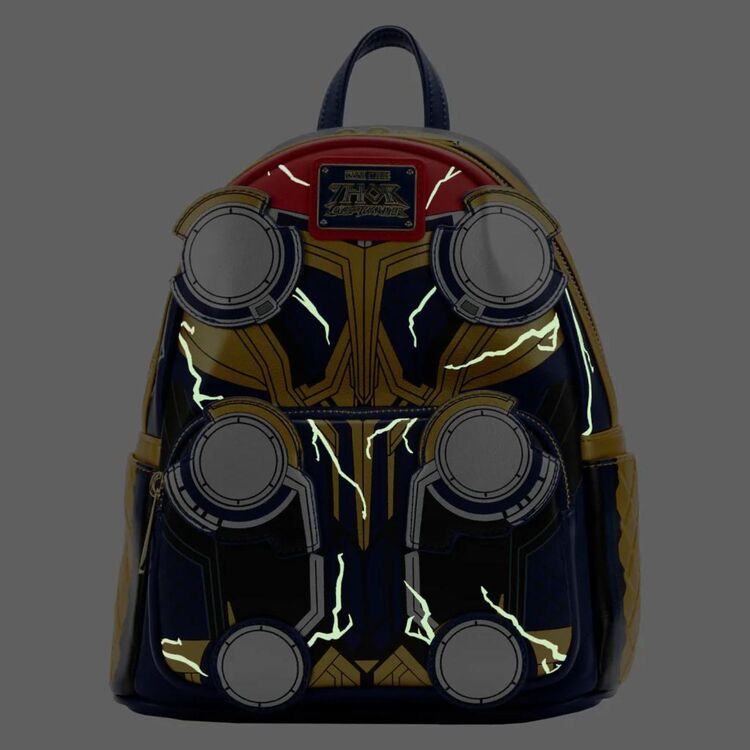 Product Loungefly Marvel Thor Love And Thunder Cosplay Mini Backpack image
