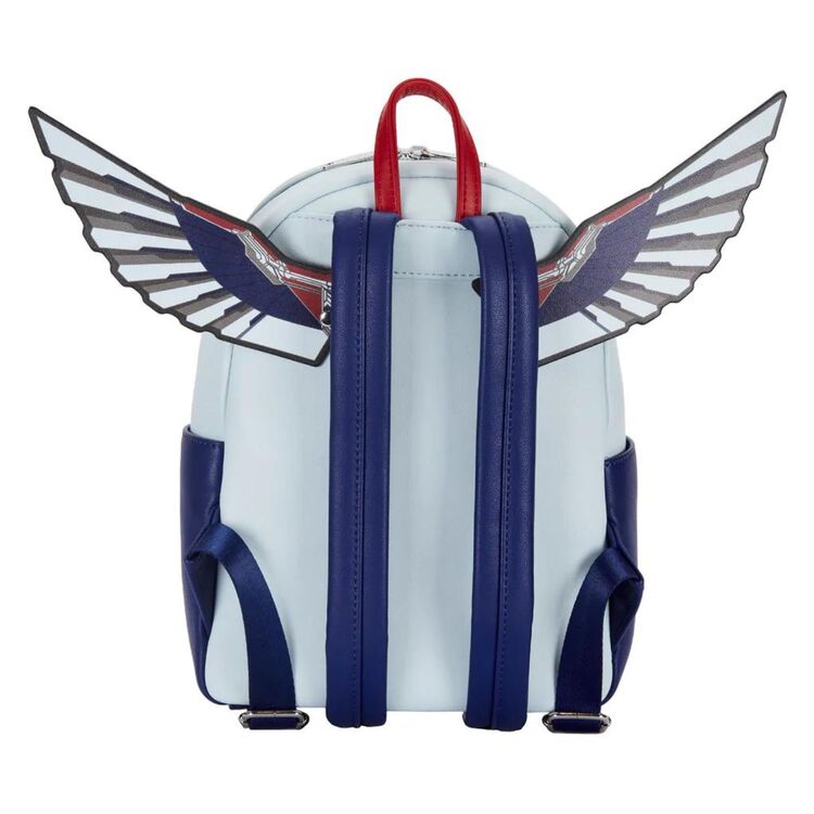 Product Loungefly  Marvel Falcon Captain America Cosplay Mini Backpack image