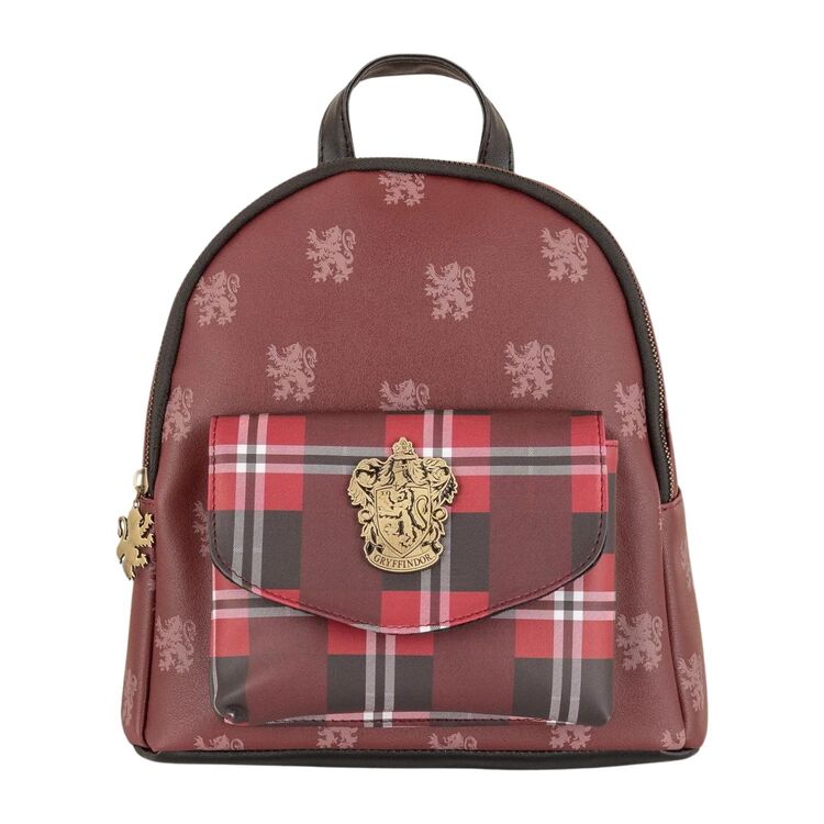Product Harry Potter Gryffindor Mini Plaid Backpack image