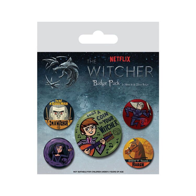 Product The Witcher (Slayer) Badge Pack image