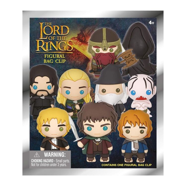 Product Μπρελόκ Lord Of The Ring PVC Bag Clips Random image