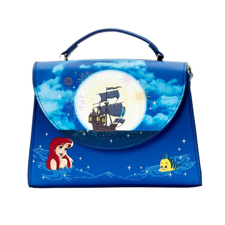 Product Loungefly Disney  The Little Mermaid Ariel Fireworks Cross Body Bag image