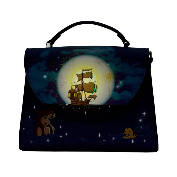 Product Loungefly Disney  The Little Mermaid Ariel Fireworks Cross Body Bag image