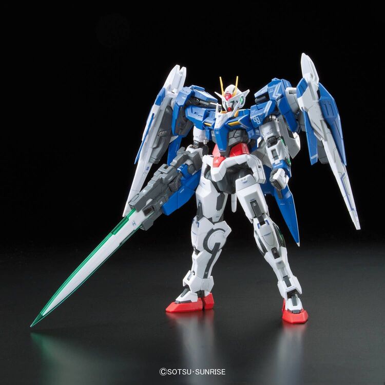 Product Gundam- Model Kit Real Grade GN-0000+GNR-010OO Raiser 1/144 image