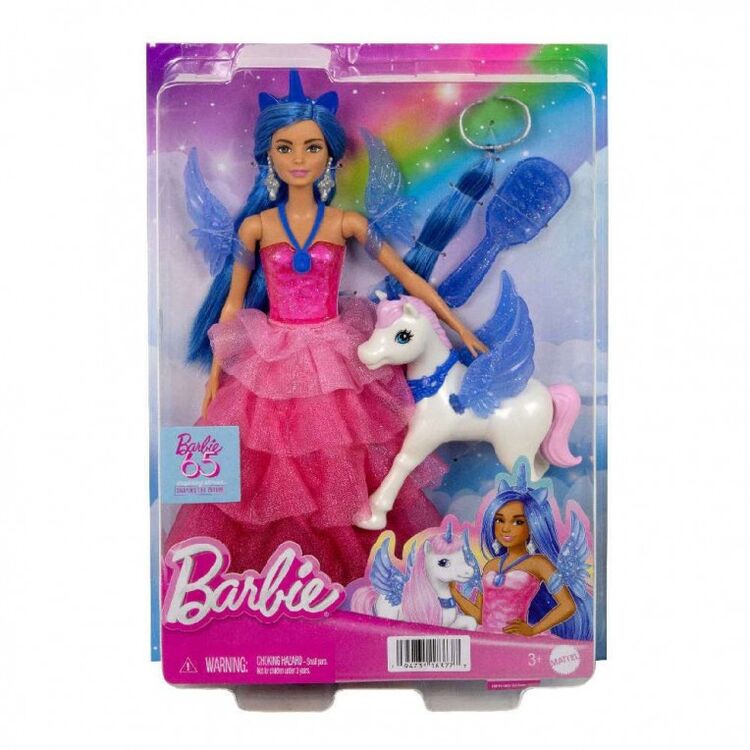Product Mattel Barbie®: 65 Inspiring Stories - A Touch of Magic Doll  Unicorn (HRR16) image