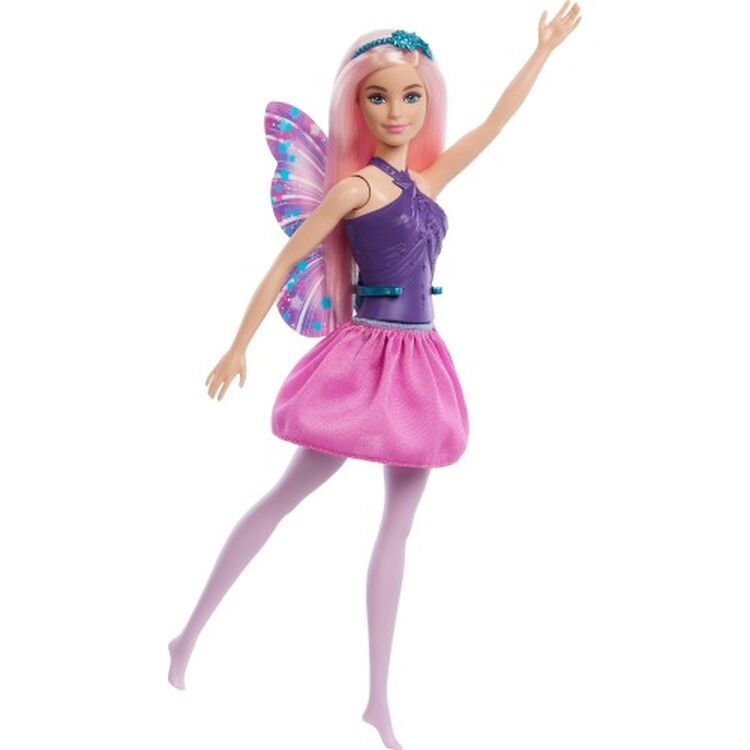 Product Mattel Barbie: Fairy Ballerina – Purple Dress & Pink Hair Doll (JKB62) image