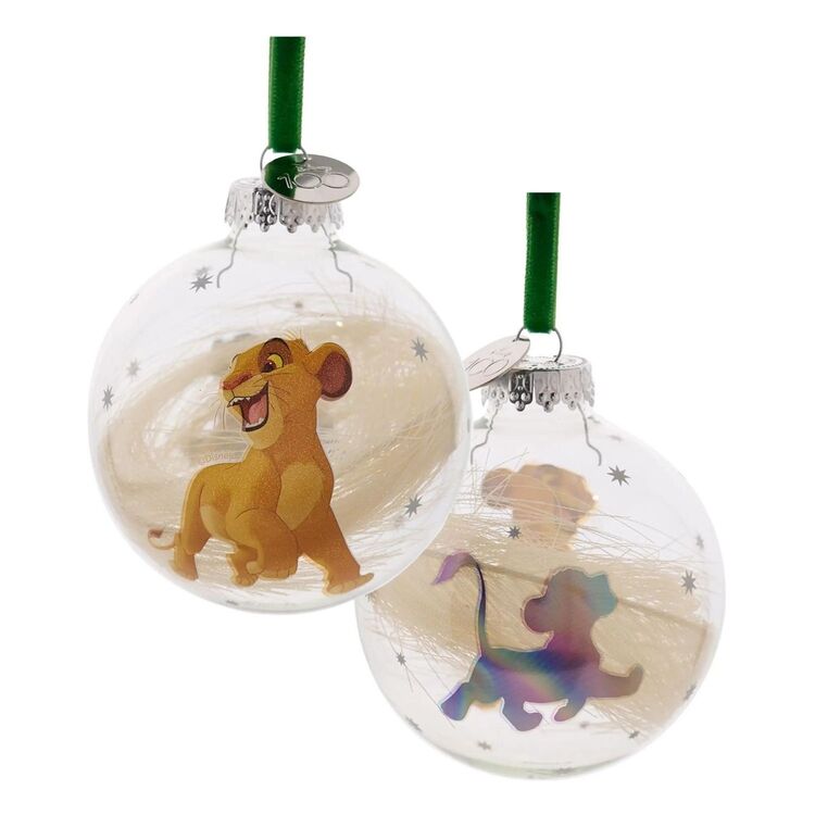Product Χριστουγεννιάτικο Στολίδι Disney 100 Glass Simba image