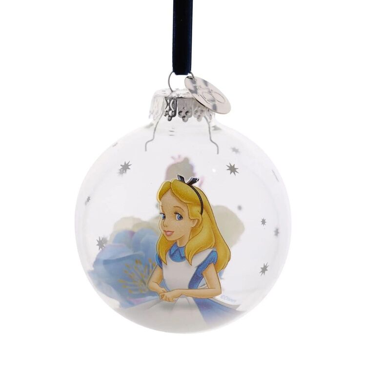 Product Disney 100 Glass Bauble Alice image