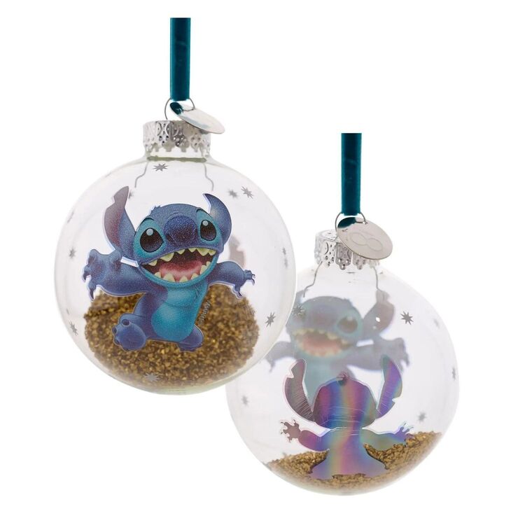 Product Disney 100 Glass Bauble Stitch image