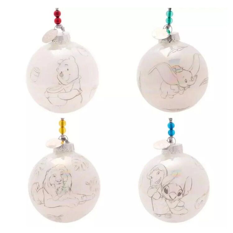Product Χριστουγεννιάτικα Στολίδια Σετ των 4 Disney 100 Classic image
