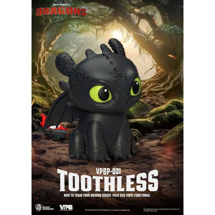 Product How to Train Your Dragon Piggy Vinyl Bank Toothless image