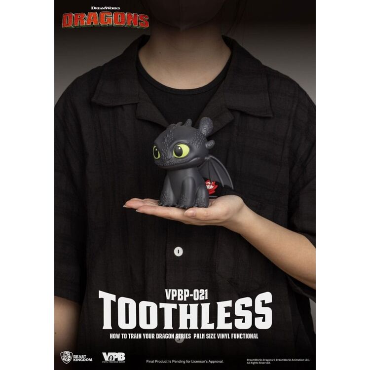 Product How to Train Your Dragon Piggy Vinyl Bank Toothless image