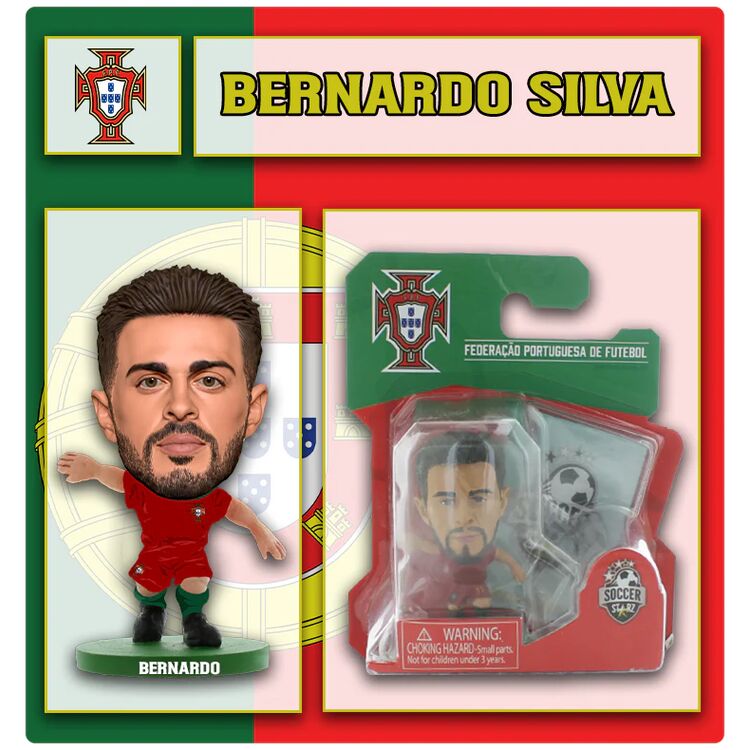 Product Creative Toys - Soccerstarz: Portugal Bernardo Silva - Home Kit Figure (404440) image