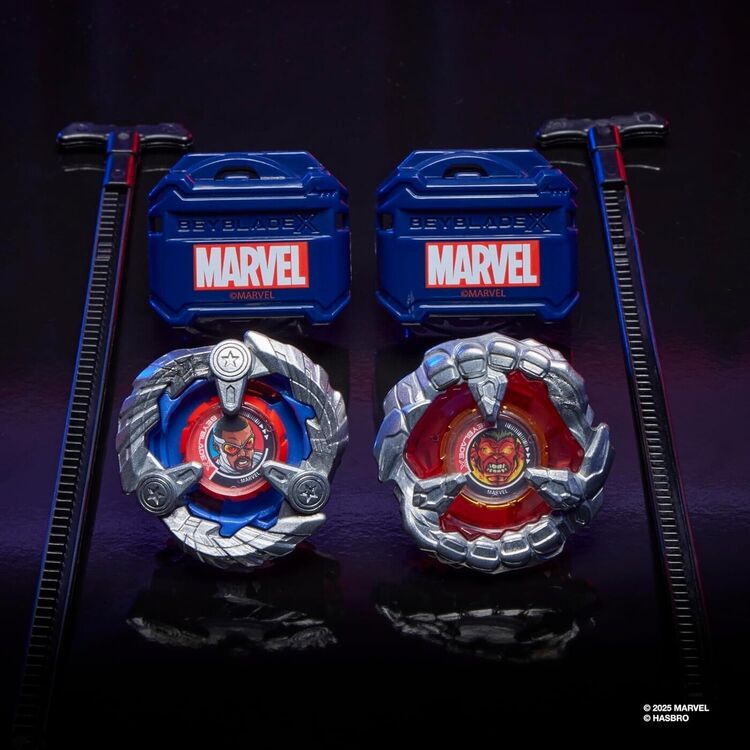 Product Hasbro Bey Blade: Marvel Collab - Multipack Captain America Red Hulk (G1690) image
