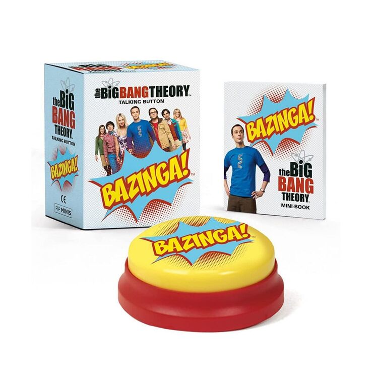 Product The Big Bang Theory Talking Button : Bazinga! image