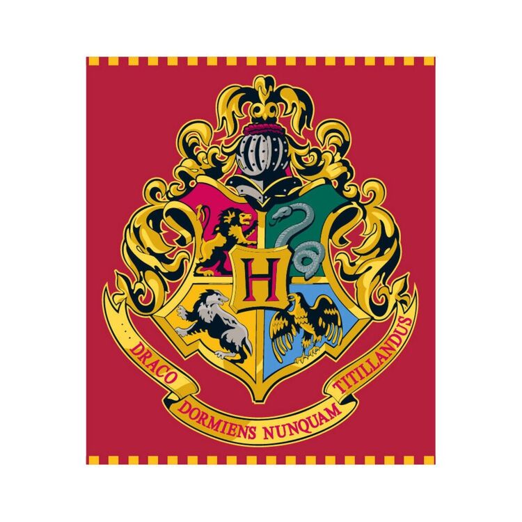 Product Harry Potter Hogwarts Coral Blanket image
