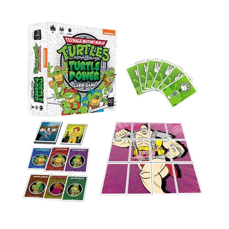 Product Teenage Mutant Ninja Turtles Card Game Turtle Power Card Game image