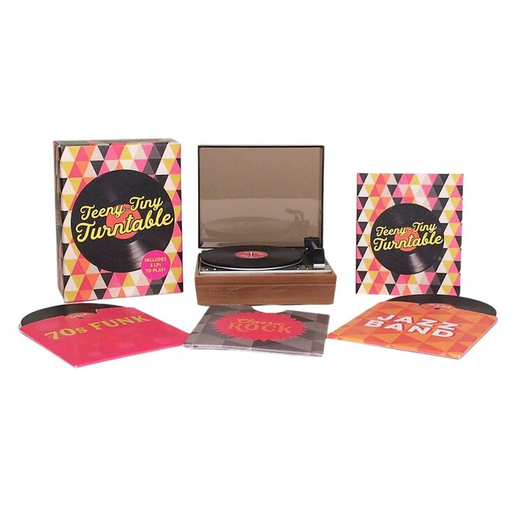 Product Teeny-Tiny Turntable : Includes 3 Mini-LPs to Play! image