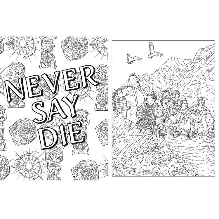 Product The Goonies : The Official Coloring Book image