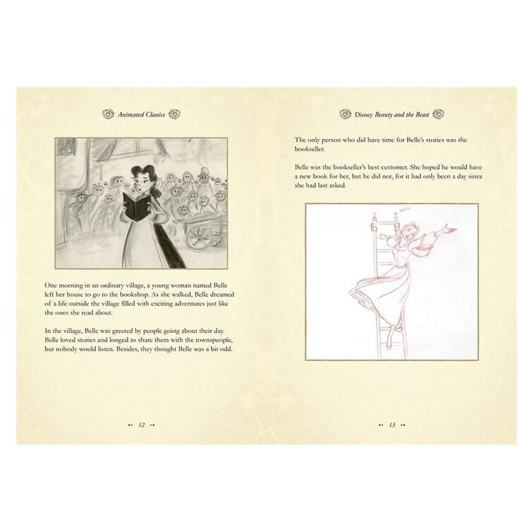 Product Βιβλίο Εικονογραφημένο Beauty And The Beast (Disney Animated Classics) : A Deluxe Gift Book Of The Classic Film image