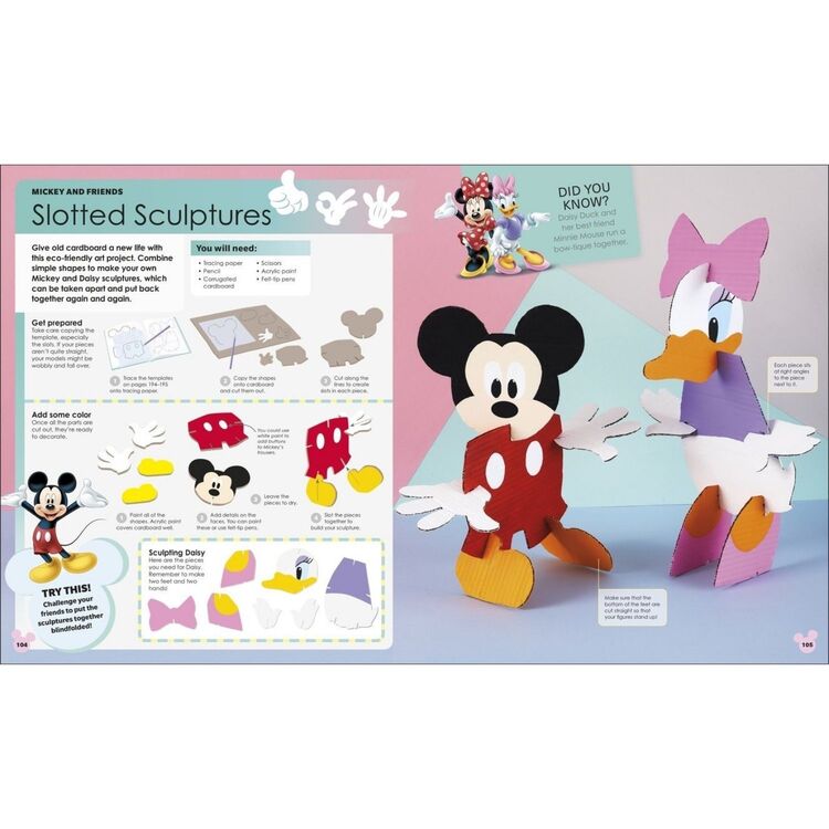 Product Disney Ideas Book : More than 100 Disney Crafts, Activities, and Games image