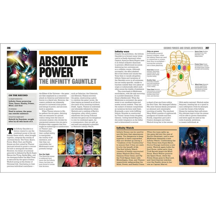 Product The Marvel Book : Expand Your Knowledge Of A Vast Comics Universe image