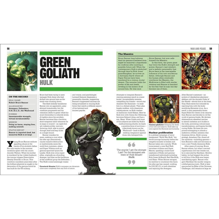 Product The Marvel Book : Expand Your Knowledge Of A Vast Comics Universe image