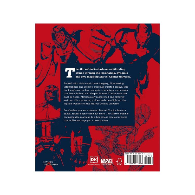 Product The Marvel Book : Expand Your Knowledge Of A Vast Comics Universe image