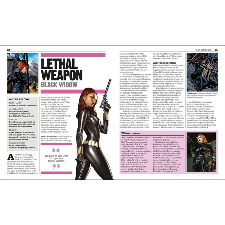 Product The Marvel Book : Expand Your Knowledge Of A Vast Comics Universe image