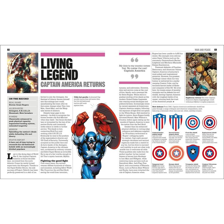 Product The Marvel Book : Expand Your Knowledge Of A Vast Comics Universe image