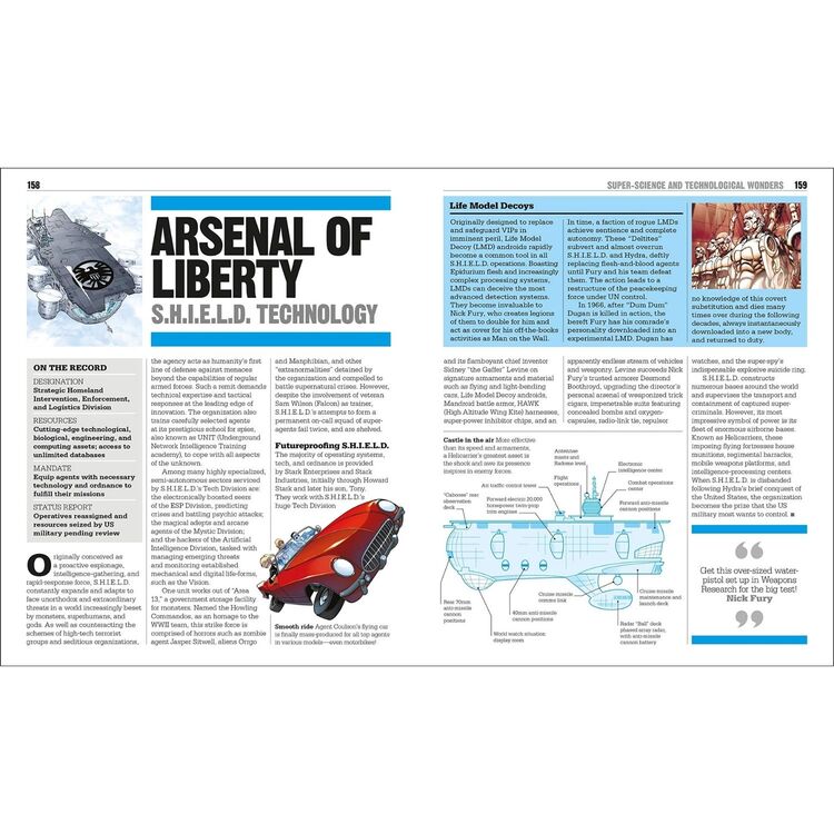 Product The Marvel Book : Expand Your Knowledge Of A Vast Comics Universe image