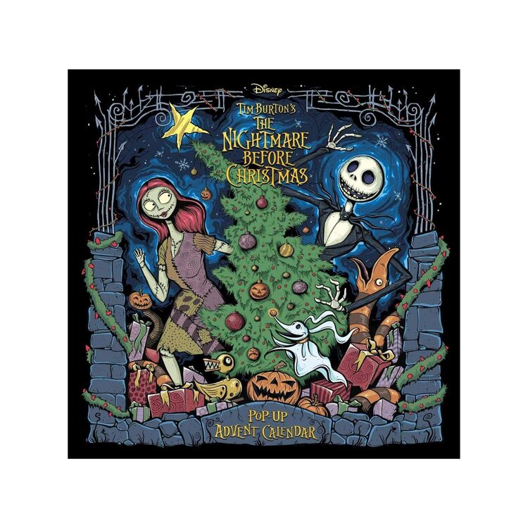 Product Disney Tim Burton's The Nightmare Before Christmas Pop-Up Book and Advent Calendar image