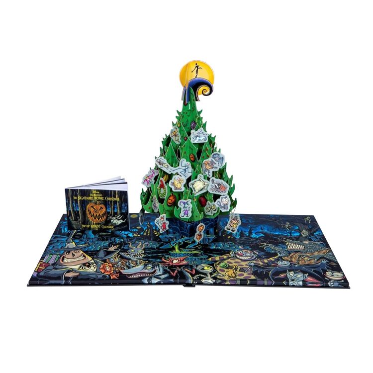 Product Disney Tim Burton's The Nightmare Before Christmas Pop-Up Book and Advent Calendar image