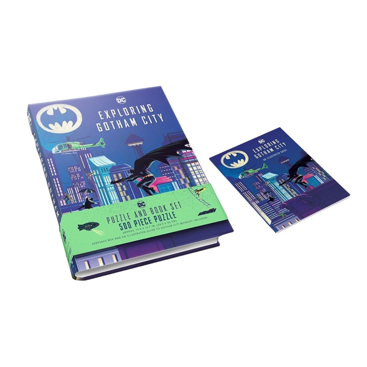 Product Exploring Gotham City Puzzle and Book Set image