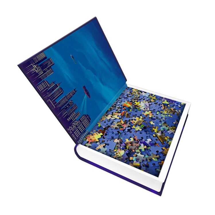 Product Exploring Gotham City Puzzle and Book Set image