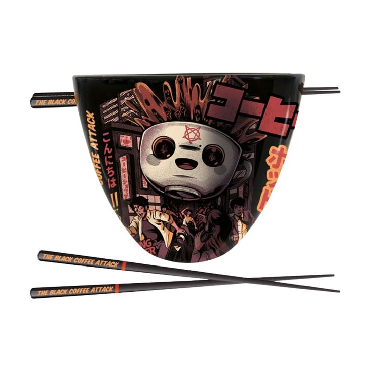 Product Ilustrata The Black Coffee Attack Ramen Bowl Set image
