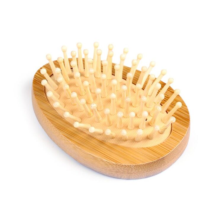 Product Βούρτσα Μαλλιών Moomin Tammi Bamboo Hair Brush 1τμχ Τυχαία Επιλογή image