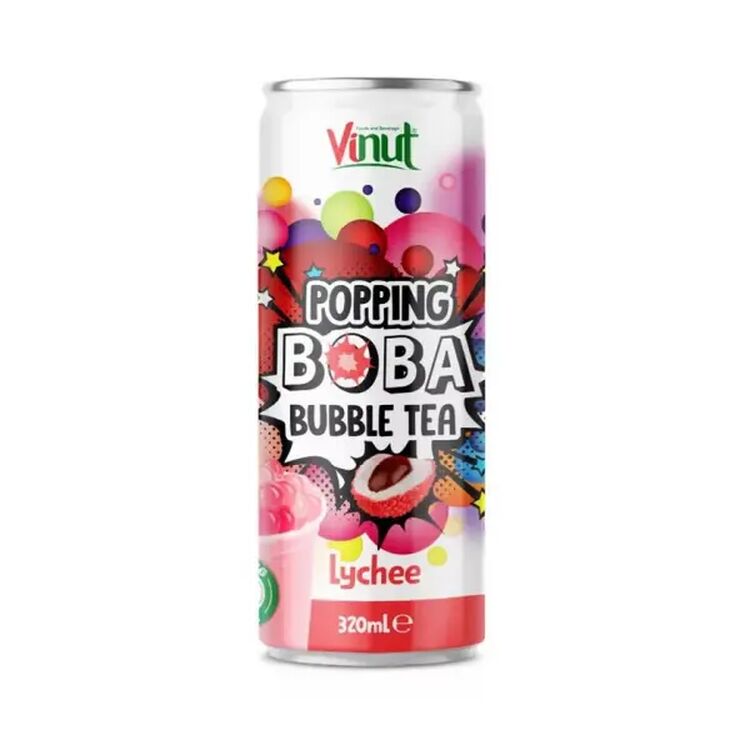 Product Bubble Tea Popping Boba Lychee Flavor image