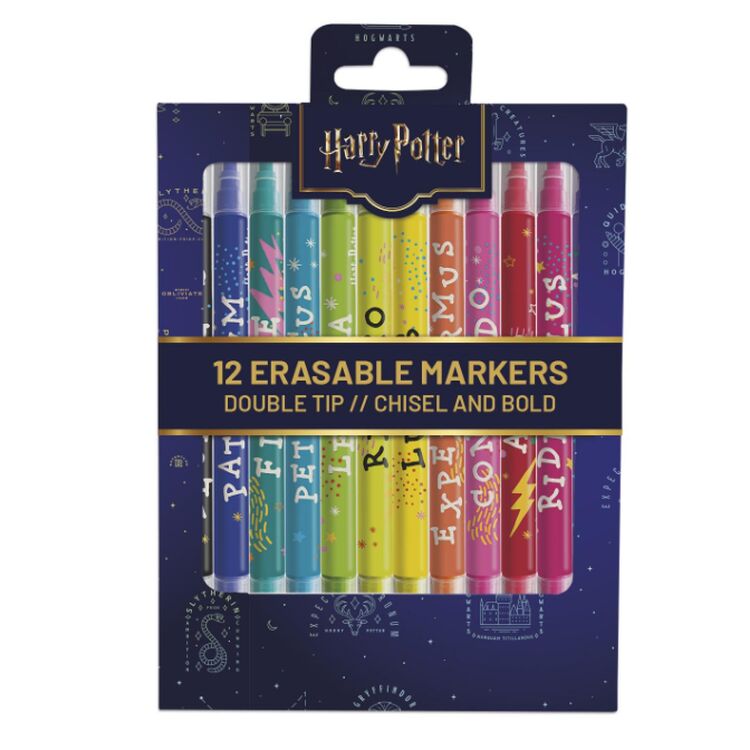 Product Μαρκαδόροι Harry Potter Set Of 12 Eraseable image