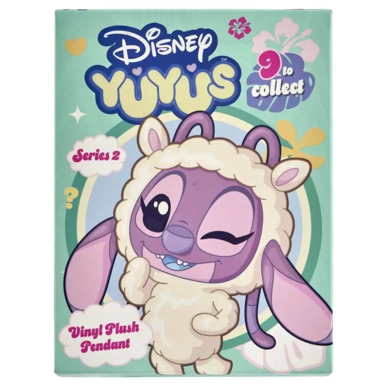 Product Μπρελόκ Λούτρινο Disney Stitch & Angel YuYus Wave 2 (1pcs/Random) image