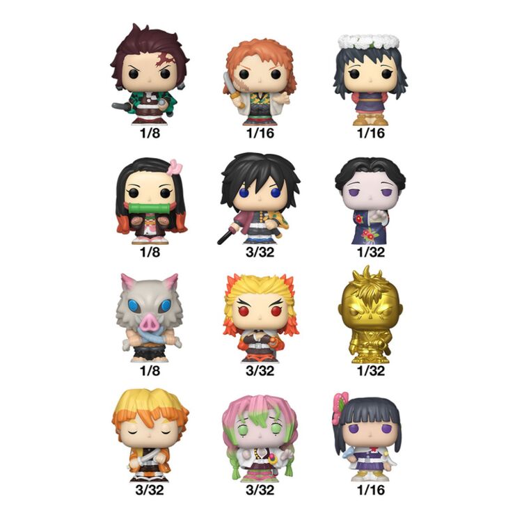 Product Φιγούρα Funko Bitty Pop! Singles: Demon Slayer (BlindBag/Random) image