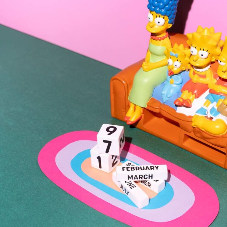 Product Ημερολόγιο The Simpsons 3D Perpetual Calendar image