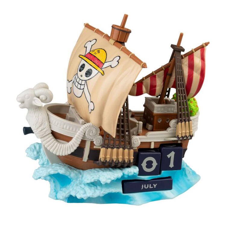 Product Ημερολόγιο One Piece Merry Resin 3D Perpetual Calendar image
