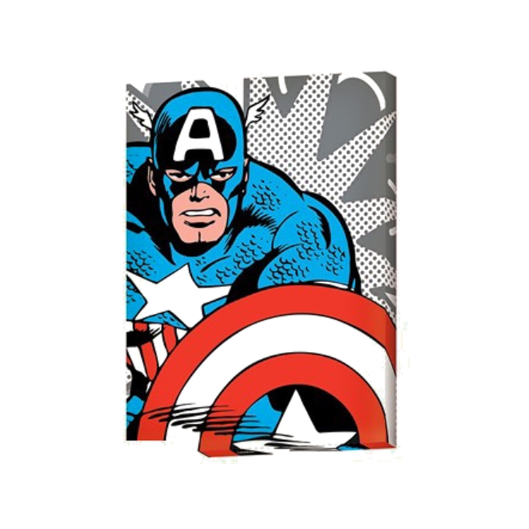 Product Marvel Canvas Captain America Pop Art image