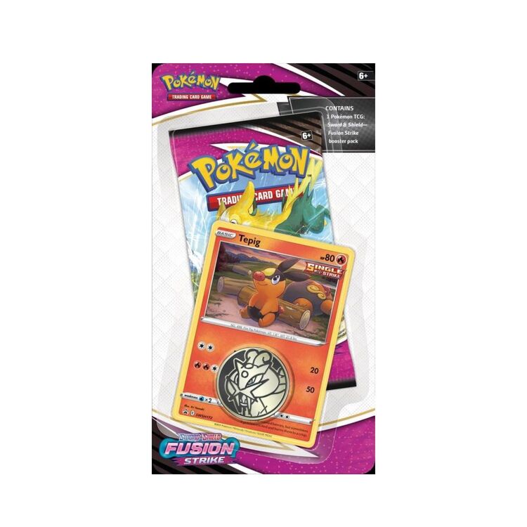 Product Pokemon TCG Sword & Shield 8 Fusion Strike Checklane Blister image