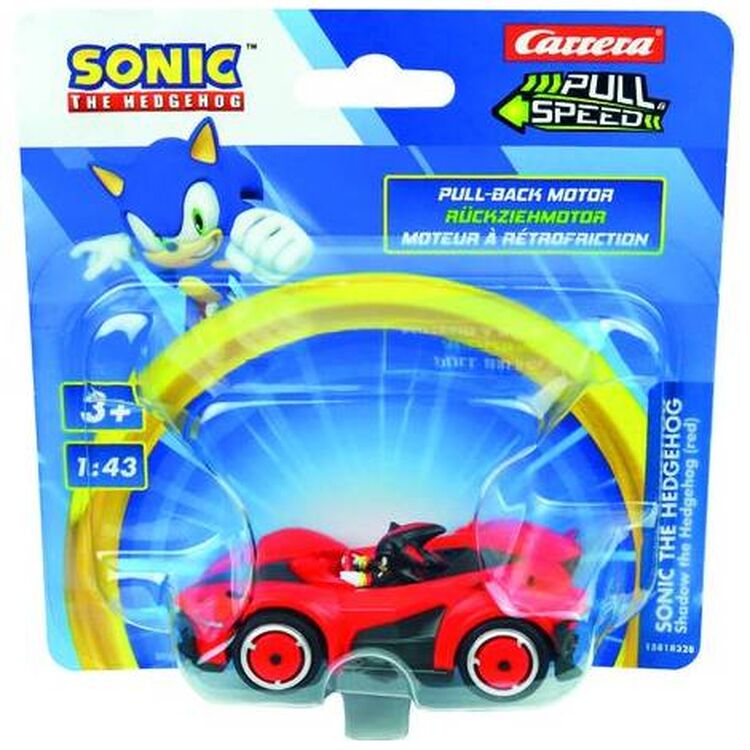 Product Carrera Pull Speed: Sonic The Hedgehog - Shadow the Hedgehog Pull-Back Vehicle 1:43 (15818326) image