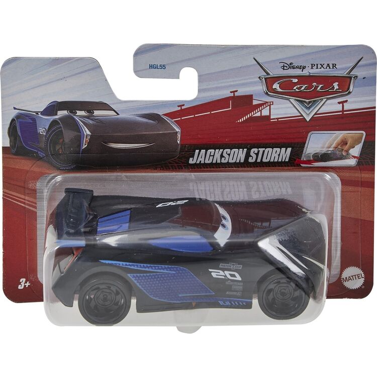 Product Mattel Disney: Cars On the Road - Jackson Storm 1:43 Pullback Vehicle (HGL55) image