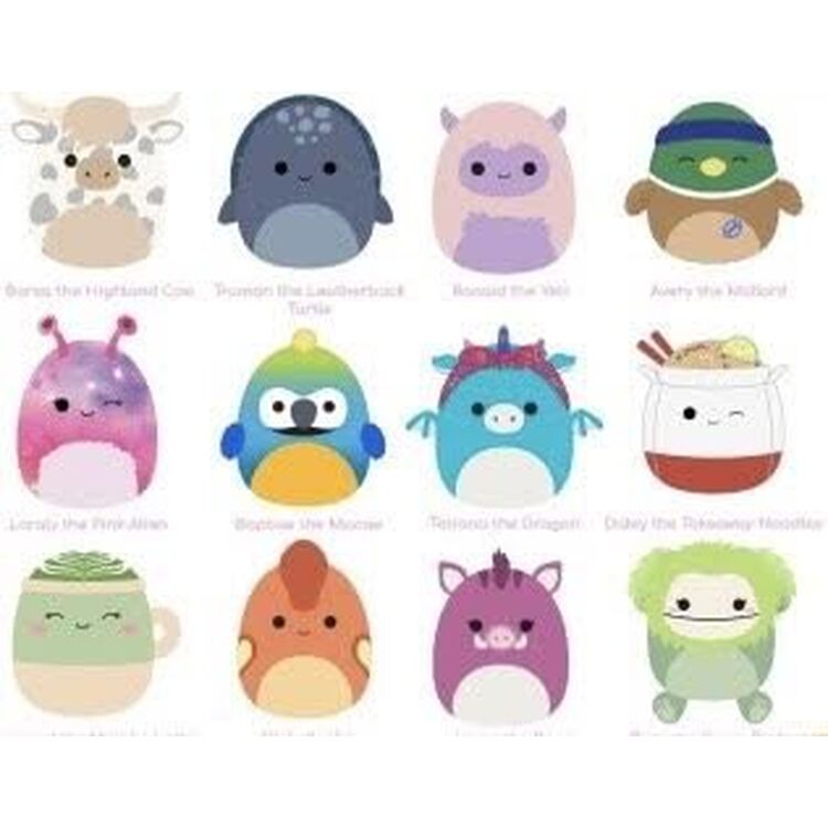 Product Λούτρινο Squishmallows W17 19CM 1τμχ Τυχαία Επιλογή image