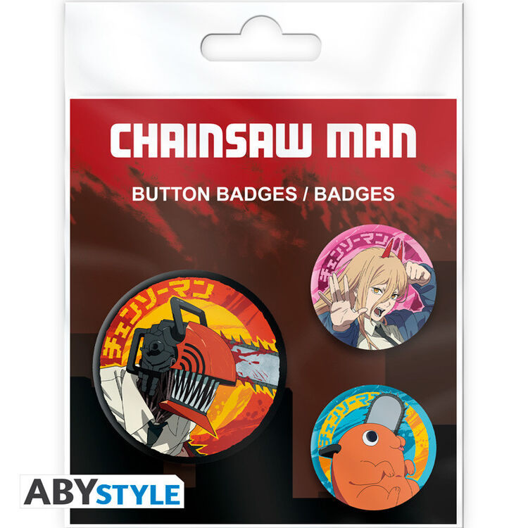 Product Chainsaw Man Badge Pack image