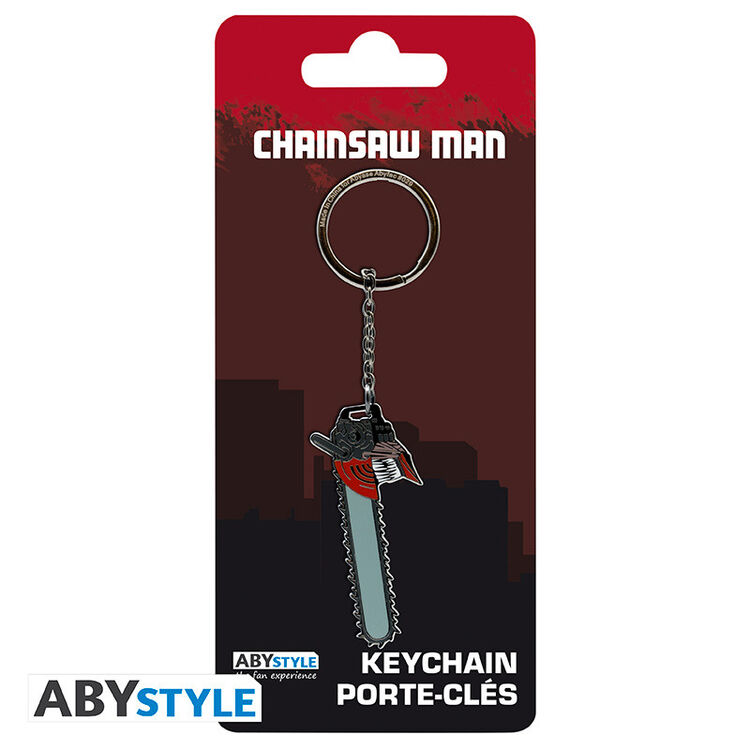 Product Chainsaw Man Head Keychain image